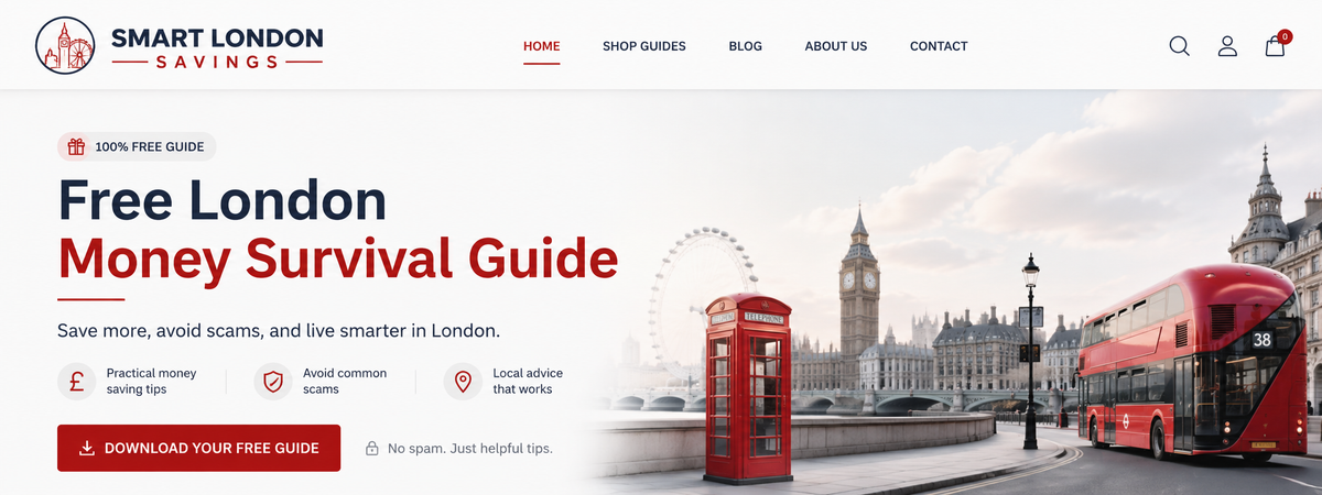 London Money Survival 2026 — Free Guide