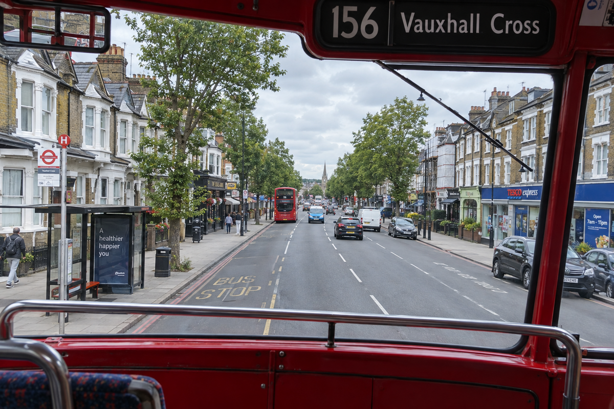 London Bus Route 156 — Explorer & Driver Field Guide (PDF)