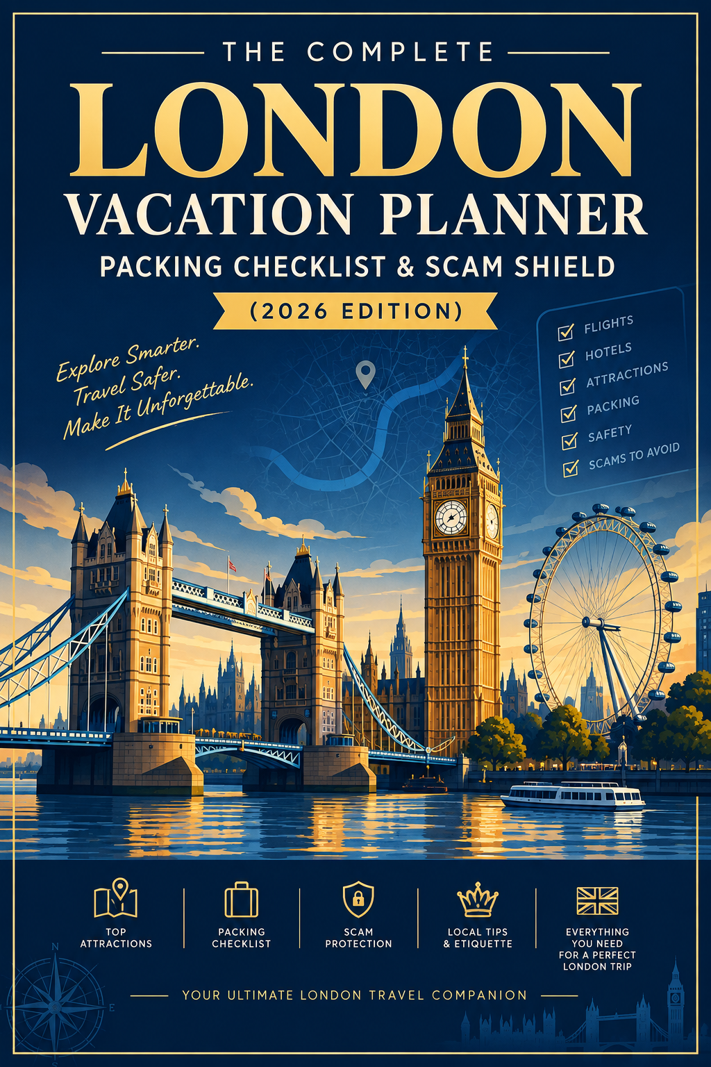 The Complete London Vacation Planner, Packing Checklist & Scam Shield (2026 Edition)