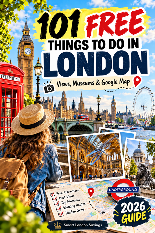 101 Free Things to Do in London — 2026 PDF Guide