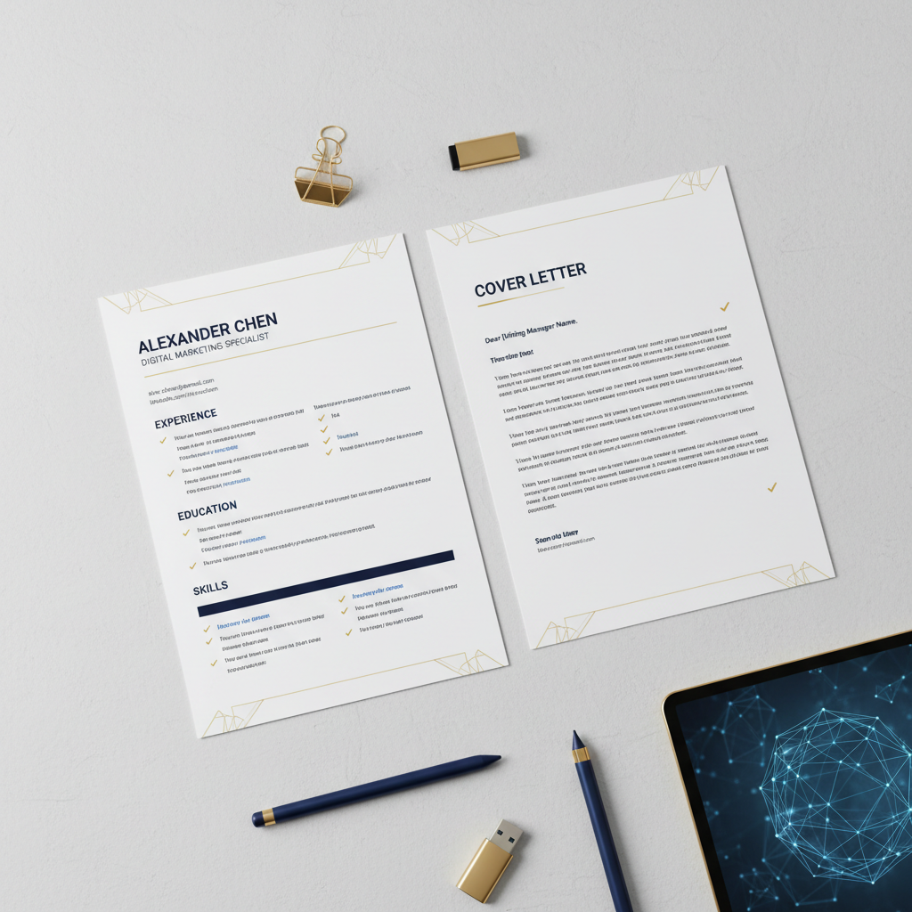 Professional CV & Cover Letter Suite — 3 Editable Word Templates + PDF Guide
