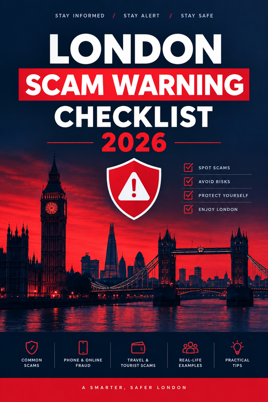 London Scam Warning Checklist 2026